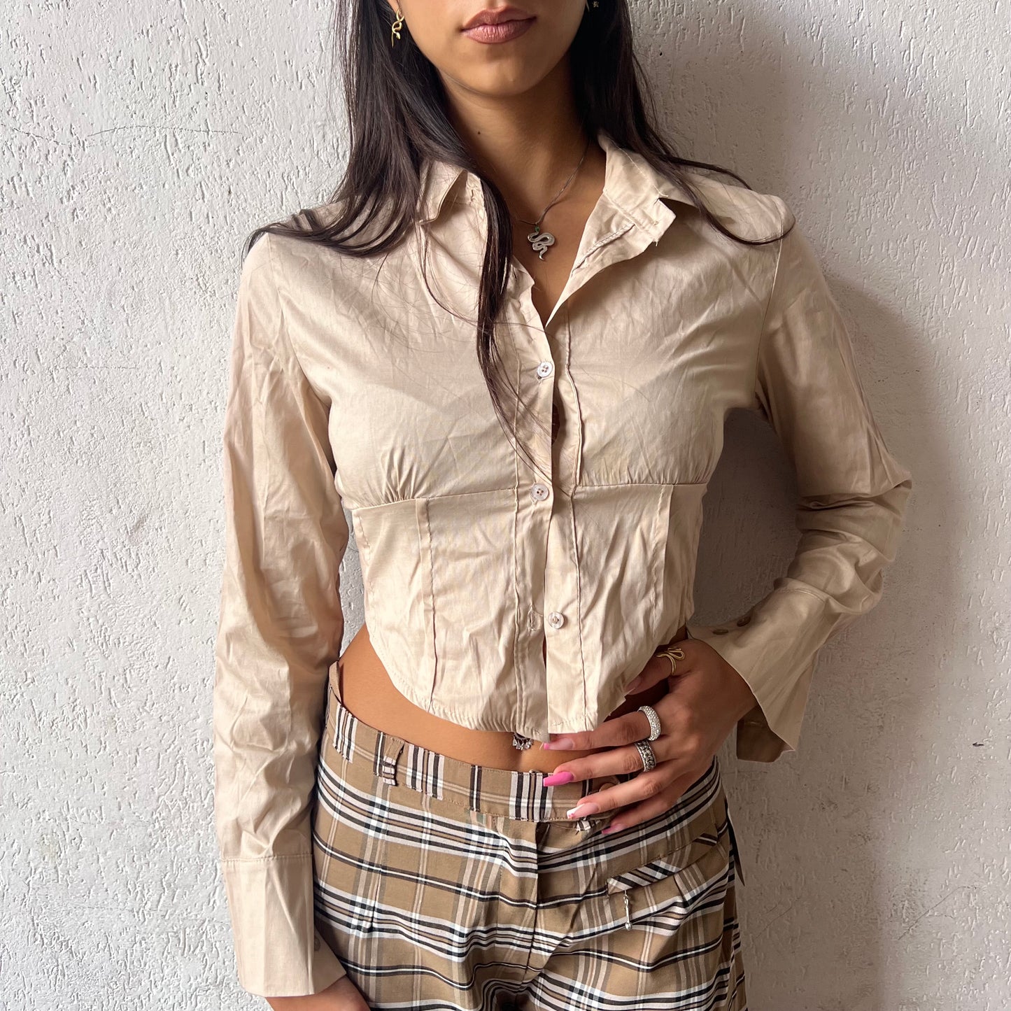Camicia Crop