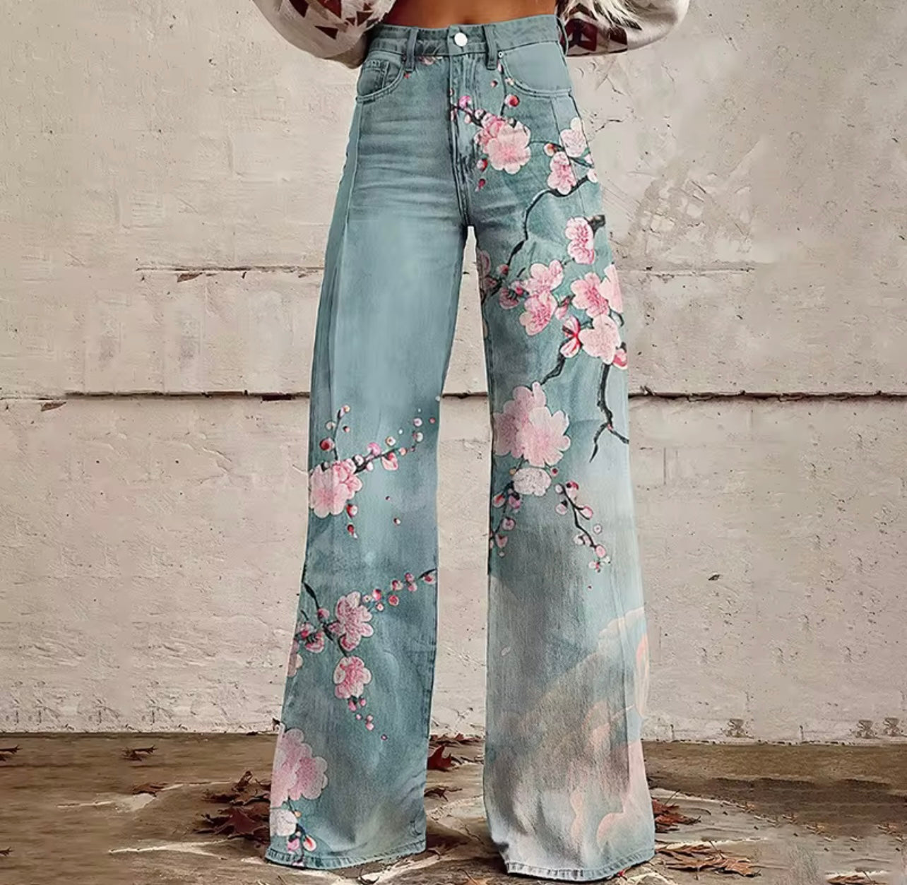 Jeans Floreale