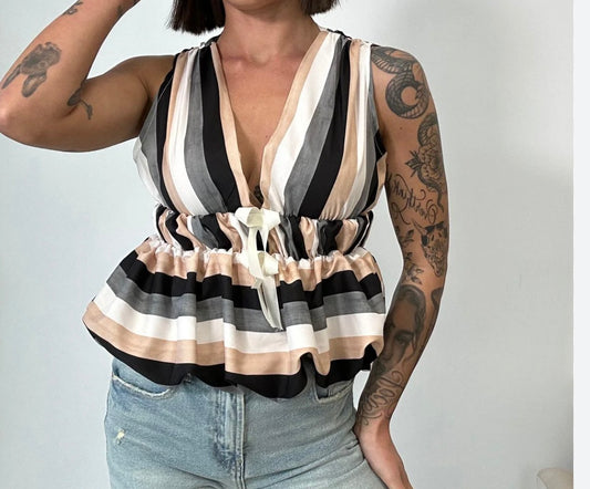 Top Sunset Stripes